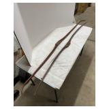 Two Recurve Bows with Arrows