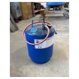 Blue Portable Air Tank with Hose