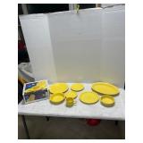 Fiesta Ware Sunflower Yellow Dinnerware Set