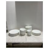 Mikasa 40-Piece White Porcelain Dining Set