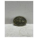 1982 Hesston National Finals Rodeo Belt Buckle