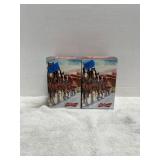 Budweiser Holiday Collection Steins 2008