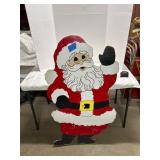 Painted Santa Claus Yard Decoration