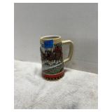 Budweiser Holiday Collection Stein 1988
