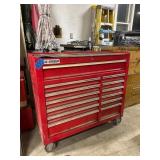 US General Toolbox on Caster Wheels