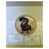 Cherished Dachshunds Pawprints on My Heart