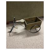 Decorative Tricycle with Wood Box