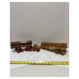 Handcrafted Wood Hauling Truck Toys