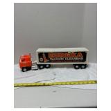 Toy Semi Truck and Trailer with Eureka Decals