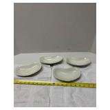 4 Grindley England Bone Dishes