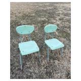 Light Blue Chairs