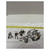 Padlock and Assorted Keys