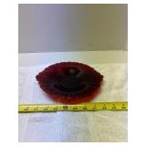 Anchor Hocking Royal Ruby Red Glass Tray
