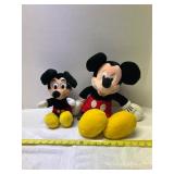 Mickey Mouse Stuffed Toys Pair