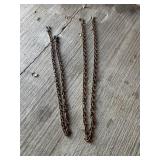 Two Chains with Hooks, 6 ft. and 8 ft.