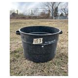 Black Enamelware Stock Pot