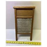 Wood and Metal Washboard