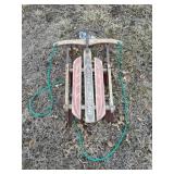 Vintage Royal Racer Wooden Sled