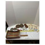 Small Toy Instruments and Music Books Set