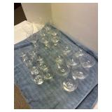 24 Etched Glasses