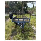 9x5 Utility Trailer with drop down gate on back