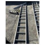 Ladder one on left approx 10 feet