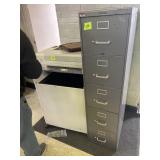 5 Drawer file cabinet and metal
