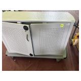 2 door white cabinet