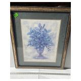 Floral Print, Signed