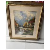 Thomas Kinkade, "Mountain Chapel"