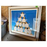 Large Penguin Pyramid Numbered Print