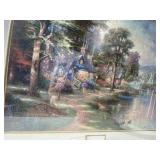 Thomas Kinkade Large "Hometown Memories IV"