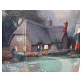 "Cottage at Dark" COA, Signed Print