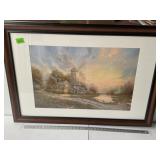 Thomas Kinkade Lithograph "Wind of the Spirit"