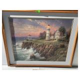 Thomas Kinkade Victorian Light, "Seaside Memories"