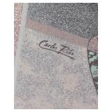 (2) Pottery Prints, Signed