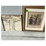 (2) Assorted Picture/Prints