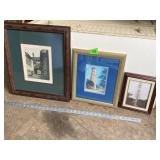 (3) Pictures Lighthouses and Street Corner