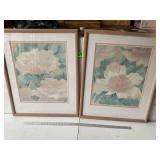 (2) Floral Wall Art