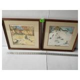 (2) Normal Rockwell like Prints