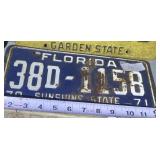 License Plate FLORIDA