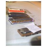 (5) Vintage Harmonicas