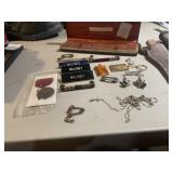 Various Military Badges and Pins