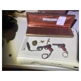 Cool Pins and Keychains Assortment