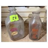 Milk Jugs  Glass Maola