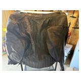 Heavy leather like coat