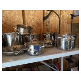 12 Pice Try-ply pot and oan set TRamontina