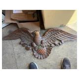Large wood eagle very heavy