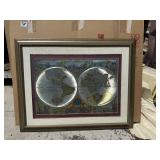 LaRGE Picture nova Totivs terrarvm orbis geographa