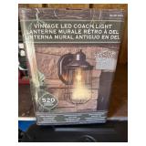 Vintage Led Coach Lught Lanterne Manor house